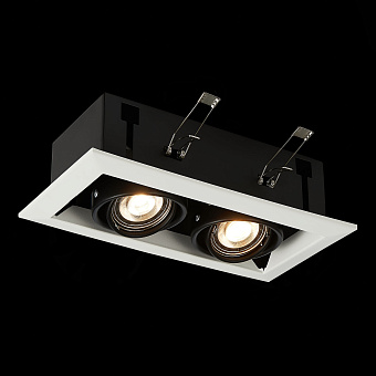 Светильник точечный встраиваемый ST Luce HEMI ST250.548.02 100Вт GU10