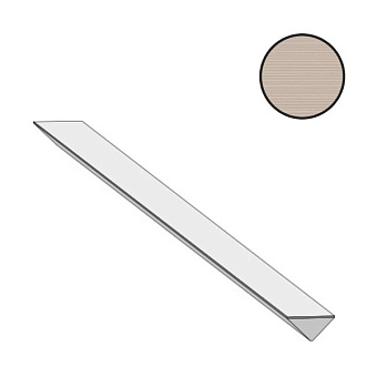 Бордюр Atlas Concord Италия Aplomb A6NM Canvas Stripes Corner 1,4х50см 0,042кв.м.