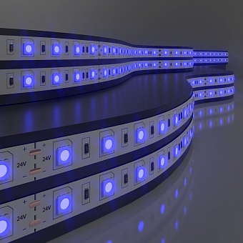 Светодиодная лента Elektrostandard a052976 5050 14,4Вт/м 5000мм IP65 синий свет