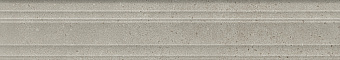 Бордюр KERAMA MARAZZI Монсеррат BLF007R серый светлый матовый обрезной 7,3х40см 0,029кв.м.