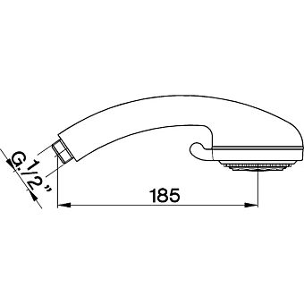 Ручной душ Cisal Shower DS01413021 хром