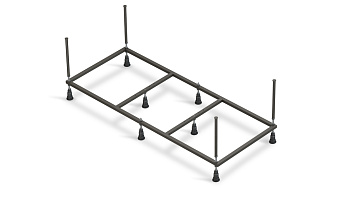 Каркас под ванную CERSANIT VIRGO K-RW-VIRGO*170n 163см