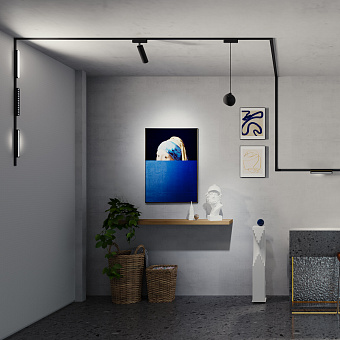Трековый светильник Novotech SHINO 359099 SMAL 12Вт LED белый для низковольтного трека