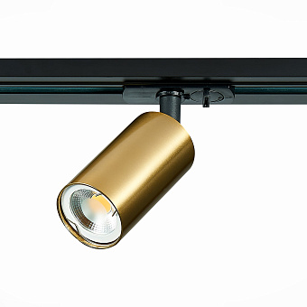 Трековый светильник ST Luce ST300 ST300.206.01 50Вт GU10 золотистый для однофазного трека