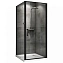 Угловое ограждение Abber Sonnenstrand AG04090B-S90B 195х90см стекло прозрачное