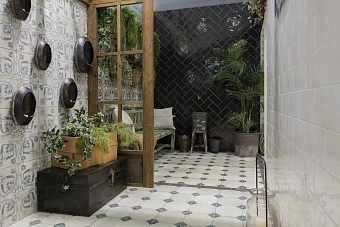 Напольная плитка PERONDA CERAMICAS FS YARD 26174 Blue 45х45см 1кв.м. матовая
