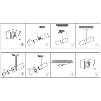 Трековый светильник Maytoni Elti TR005-1-GU10-BG 50Вт GU10 золотой для однофазного трека
