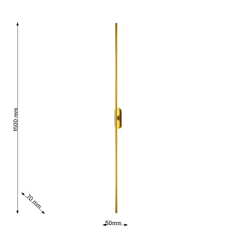 Светильник настенный Favourite Reed 3001-3W 30Вт LED