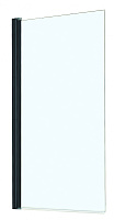 Стеклянная шторка на ванну Azario Merrit AZ-NF6211-1 800 BLACK 140х80см