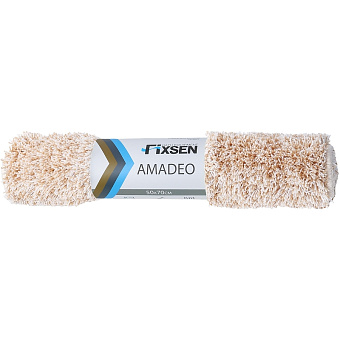 Коврик для ванной FIXSEN Amadeo FX-3001A 50х70см бежевый
