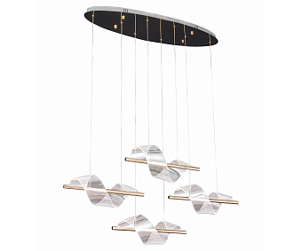 Люстра подвесная KINK Light Илина 08042-4АS,33 56Вт 4 лампочек LED