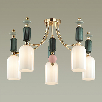 Люстра потолочная Odeon CLASSIC 4861/5C 200Вт 5 лампочек E14