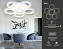 Люстра потолочная Ambrella ACRYLICA Original FA9531 20Вт 6 лампочек LED