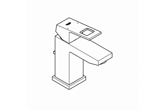 Смеситель для раковины GROHE Eurocube 23127000 хром