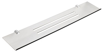 Полка в ванную круглая Stil Haus Hashi HS04(24) 1-ярусная 12х60см белый матовый