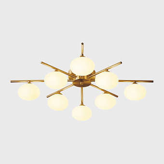 Люстра потолочная ImperiumLOFT Dahlia 223641-23 320Вт 8 лампочек G9