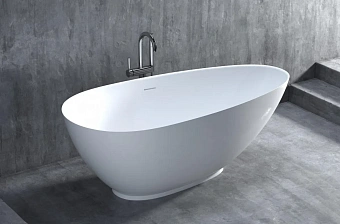 Ванна каменная SALINI PAOLA 101512G S-Sense глянцевая 172х82,5см отдельностоящая