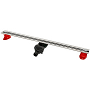 Щелевой душевой трап BERGES SUPER SLIM 091155 1000 103х31,2см горизонтальный сток
