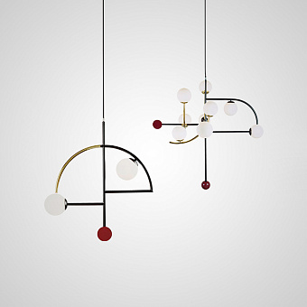 Светильник подвесной ImperiumLOFT Tricky 151759-26 360Вт G9