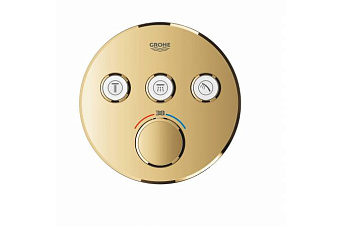 Смеситель для душа GROHE Grohtherm SmartControl 29121GL0 золото