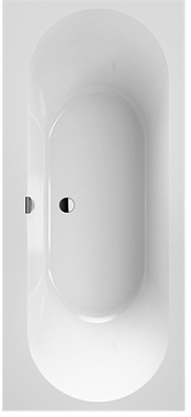 Ванна акриловая Villeroy&Boch Oberon 2.0 UBQ180OBR2DV-01 180х180см пристенная
