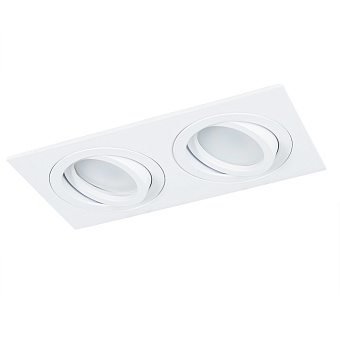 Светильник точечный встраиваемый Arte Lamp TARF A2168PL-2WH 50Вт GU10