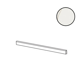 Плинтус ABK Sensi Signoria PF60010366 Battiscopa Calacatta Michelangelo Lux R 5,5х120см 0,396кв.м.