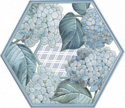 Декор KERAMA MARAZZI Аньет HGD\A298\24001 синий 20х23,1см 0,046кв.м.