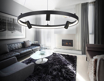 Люстра подвесная Ambrella COMFORT LineTech FL5284 50Вт 4 лампочек LED