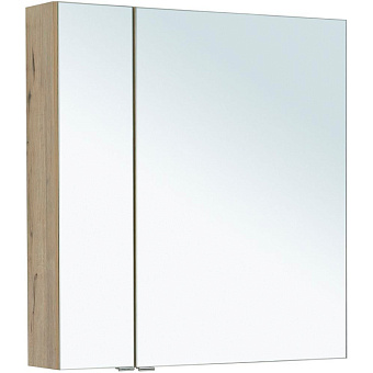 Шкаф зеркальный AQUANET Алвита New 277537 17х80х85см без подсветки