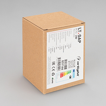 Светильник архитектурный Arlight LT-Gap 031166 3Вт IP65 LED чёрный