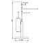 Напольная стойка Bongio T Mix 30053OR00 золотой