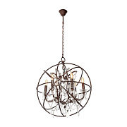 Люстра подвесная Loft It Foucaults Orb Crystal LOFT1897/6 240Вт 6 лампочек E14