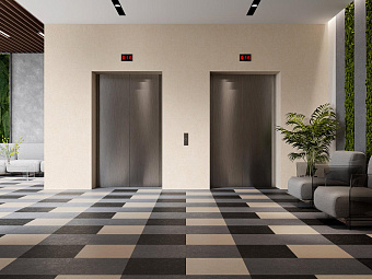 Матовый керамогранит KERAMA MARAZZI Сенат SG155900R серый обрезной 40,2х40,2см 1,62кв.м.