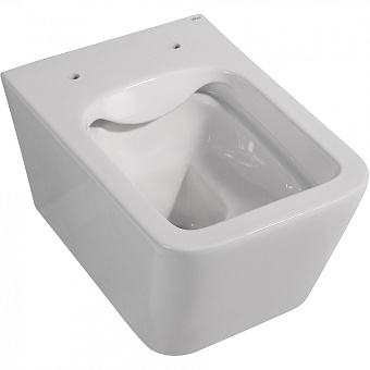 Унитаз подвесной Abber Rechteck AC1201 безободковый с микролифтом