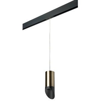 Трековый светильник Lightstar Rullo PRORP43137 50Вт GU10 бронза для однофазного трека