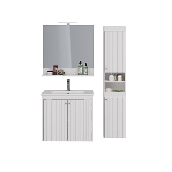 Зеркало LEMARK Romance LM07R80Z 80х80см без подсветки