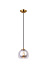 Светильник подвесной Arte Lamp RASTABAN A7984SP-1PB 60Вт E27