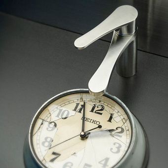 Смеситель для раковины Bongio O'Clock Green 14521CRGR хром