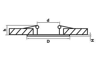 Светильник точечный встраиваемый Lightstar Forto 223202 20Вт LED