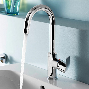 Смеситель для раковины GROHE Baucurve 23090000 хром
