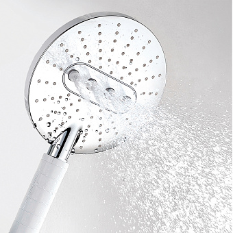 Душевой гарнитур WASSERKRAFT A044 бежевый/хром