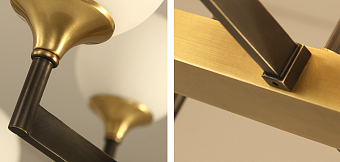 Люстра потолочная ImperiumLOFT Ball Valley 74874-22 400Вт 10 лампочек E14