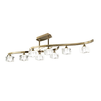 Люстра потолочная Mantra CUADRAX 1101 40Вт 8 лампочек G9