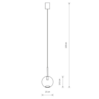 Светильник подвесной Nowodvorski Sphere S 7847 10Вт G9