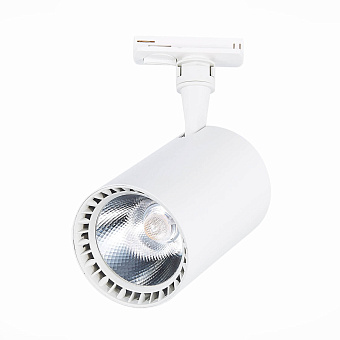 Трековый светильник ST Luce CAMI ST351.536.30.24 30Вт LED матовый белый для однофазного трека