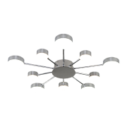 Светильник потолочный Eurosvet Nitrino 90242/10 хром 90Вт LED