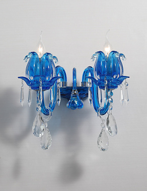 Бра Lucia Tucci ASHANTI W1250.2 blu 80Вт E27