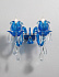 Бра Lucia Tucci ASHANTI W1250.2 blu 80Вт E27