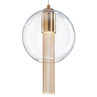 Светильник подвесной Maytoni Flusso P095PL-01BZ1 40Вт GU10